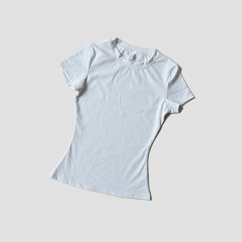 Women Yoga Top Seamless Sport T Shirts Fitness Clothes Short Sleeve Yoga Shirt Gym Top Running  Active Wear